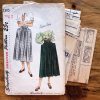 simplicity 2305; ©1948; waist 24": dirndl skirt; paper sewing pattern - complete