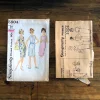 S5504instruction simplicity #5504; ©1964; miss S; bust 31-2"; chemise dress; paper sewing pattern - instruction