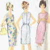S550cover_detail simplicity #5504; ©1964; miss S; bust 31-2"; chemise dress; paper sewing pattern - cover detail