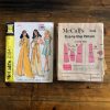 mc call's 2184; ©1969; miss 12; bust 34": mod evening set; paper sewing pattern - instruction
