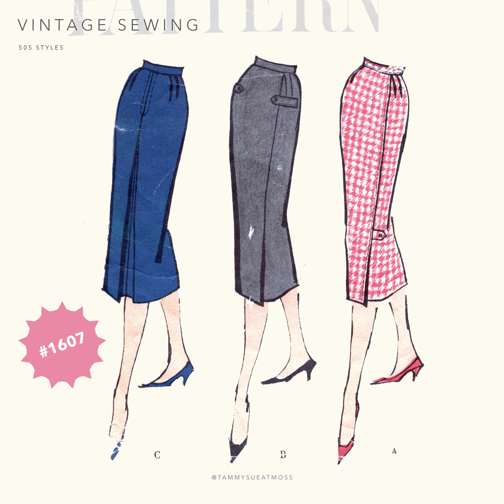 vogue 1607-skirt-pattern detail