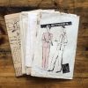 b2809_all butterick 2809; ©1943; miss 14; B32"; oriental pj; paper sewing pattern - all