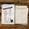 b2809pieces butterick 2809; ©1943; miss 14; B32"; oriental pj; paper sewing pattern - pieces