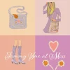 s9553_market complete 1971 boho bags & spats | vintage paper sewing pattern original with guides | simplicity #9553