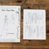 factory fold 1971 italian vintage couture designer suit "San Lorenzo of Italy" original 70s mod tailored paper sewing pattern Spadea #71811 bust 33”/ 84cm - instruction