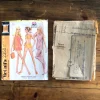 McCall’s #2350;©1970; Bust 32.5"; Barbie Beach Pattern; Bikini, Bell bottoms & Poncho Paper Sewing Pattern - pieces