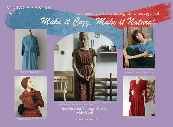 40swool_woo 40s vintage sewing with wool