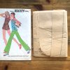 factory fold 1972 knitwear incl. swimsuit, top & bell-bottoms original 70s sports paper sewing pattern McCall’s #3173 B34”/ 86cm - pieces