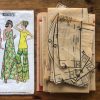m3559pieces complete 1973 wardrobe essentials original 70s paper sewing pattern mc call’s #3599 bust 32.5" - pieces
