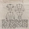 s1906_back_detail s1906 button-back blouse pattern |聽envelope back detail