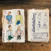 s1906_instruction simplicity 1906; 漏1946; miss 16; bust 34"; noir blouse pattern - instruction