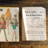m2337_sheet_w 1970 Hooded Cape Original McCall’s #2337 Paper Sewing Pattern All Sizes • FACTORY FOLD Sheet