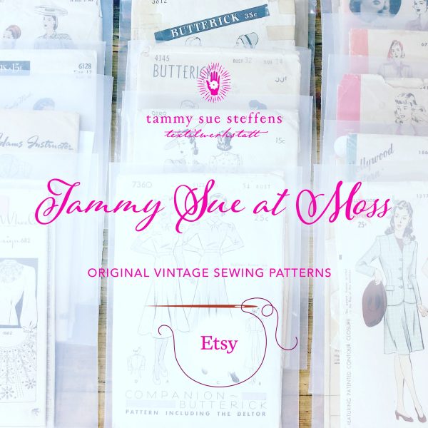 Tammy Sue at Moss vintage sewing & handwork shop etsy