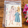 simplicity 4972 pattern w notions unused simplicity 4972 50s housecoat pattern w notions