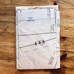vintage track suit 70s pattern mccalls 4012 factory folded pieces
