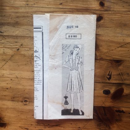 Mail Order #8680 dress frock pattern style