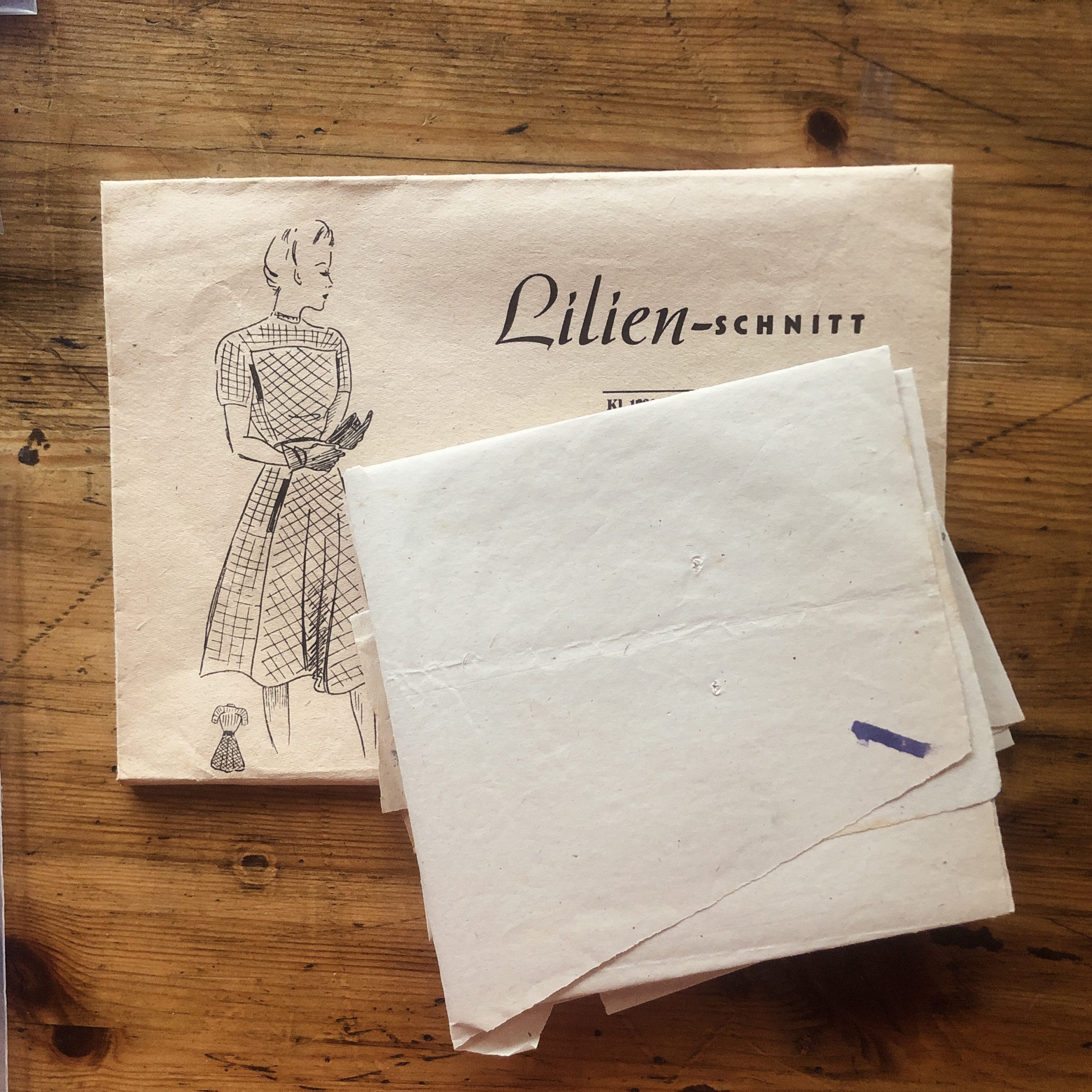 Lilienschnitt #1020 dress pattern complete
