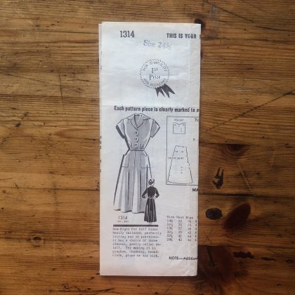 prairie farmer 1314 petal dress pattern