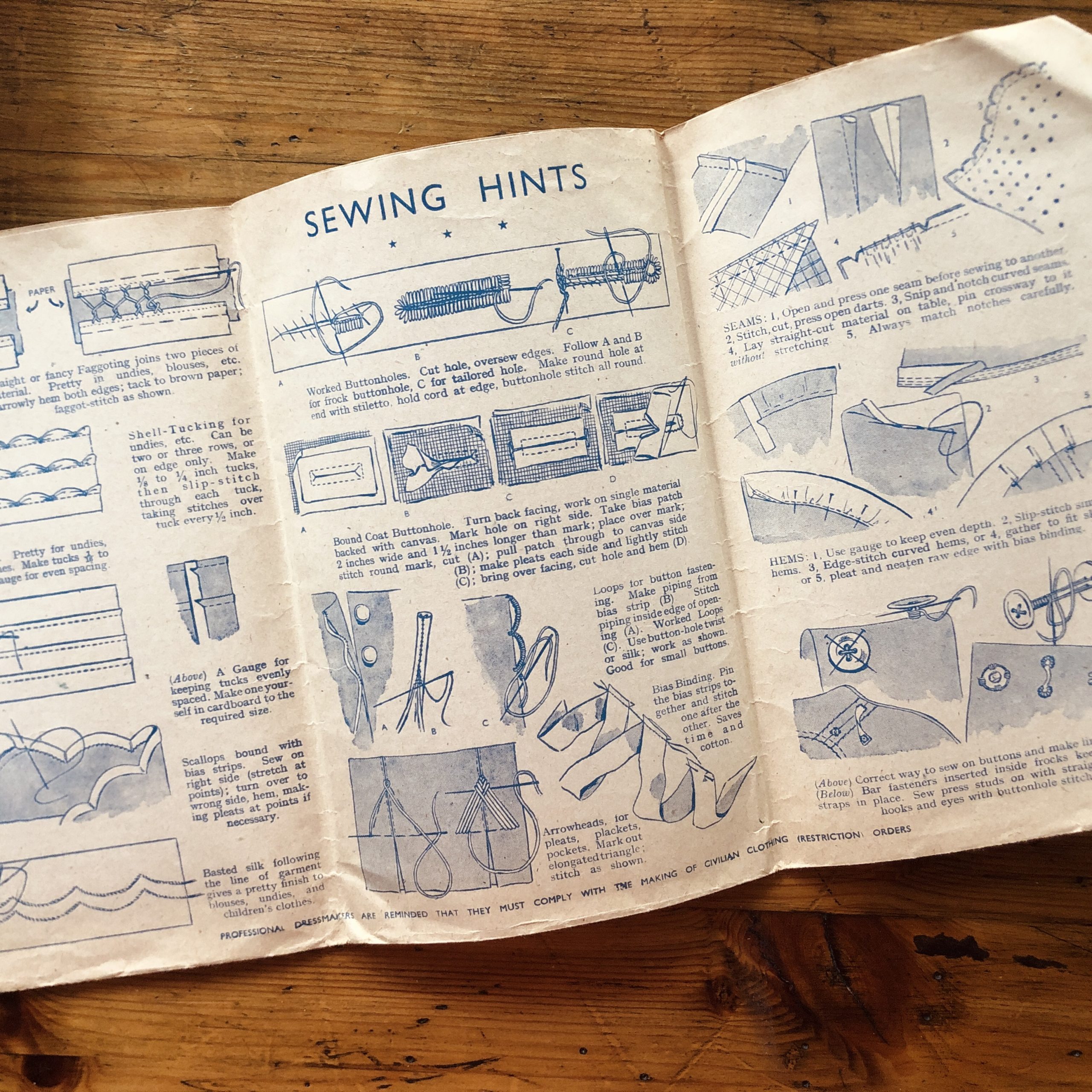 weldons 88 wash frock pattern instruction