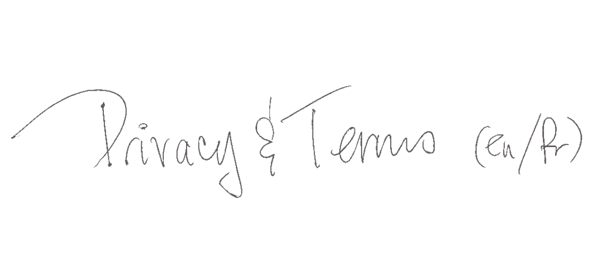 privacy policy & legal terms for Tammy Sue Steffens Textilwerksttatt and Tammy Sue At Moss in english & french